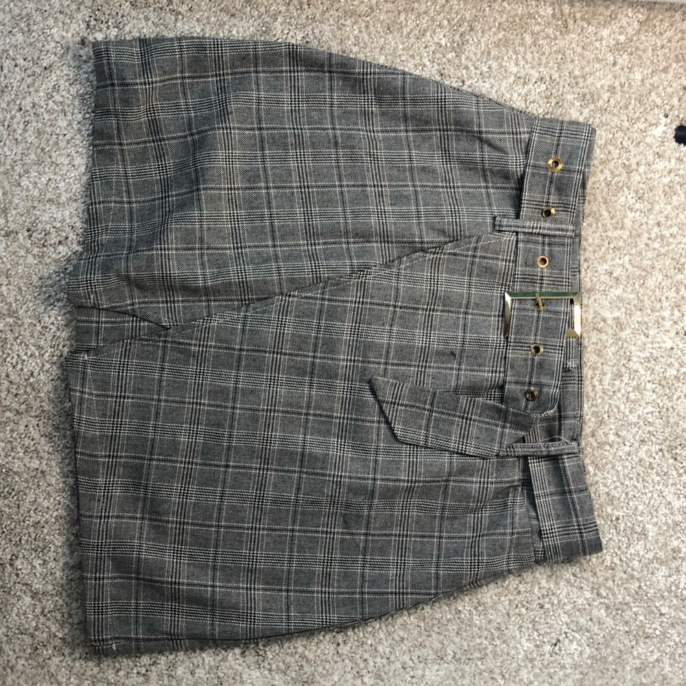 Mini Skirt with Buckle